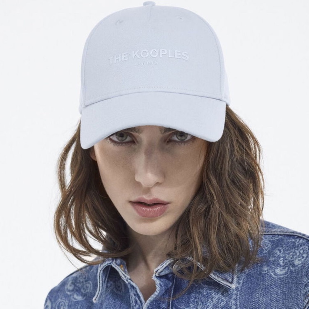 The kooples baby blue baseball cap